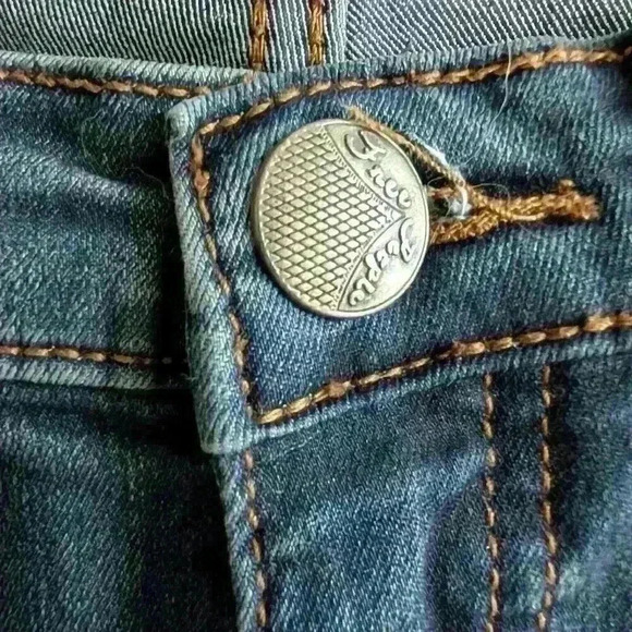 Free People Dark Wash Skinny Jean - Picture 4 of 6